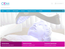 Tablet Screenshot of dermatologomonterrey.info